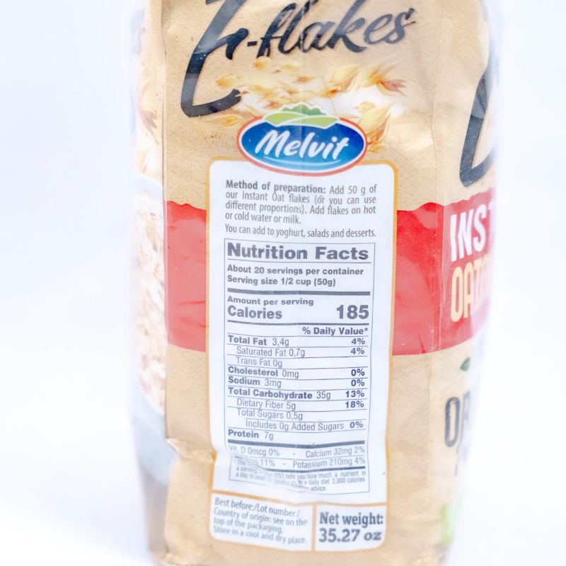 E-Flakes Instant Oatmeal
