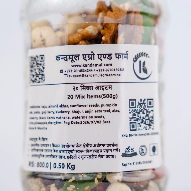 20 Mix Items(500g)