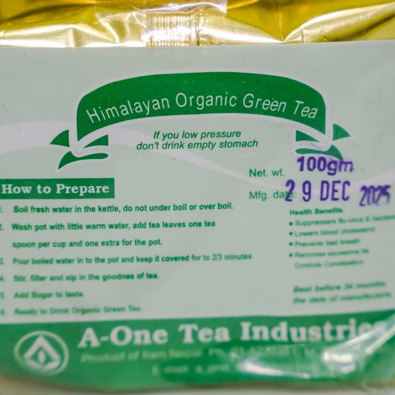 Himalayan Organic Green Tea (100gm)