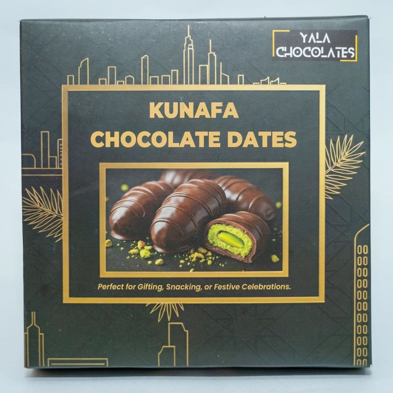 Kunafa chocolate dates