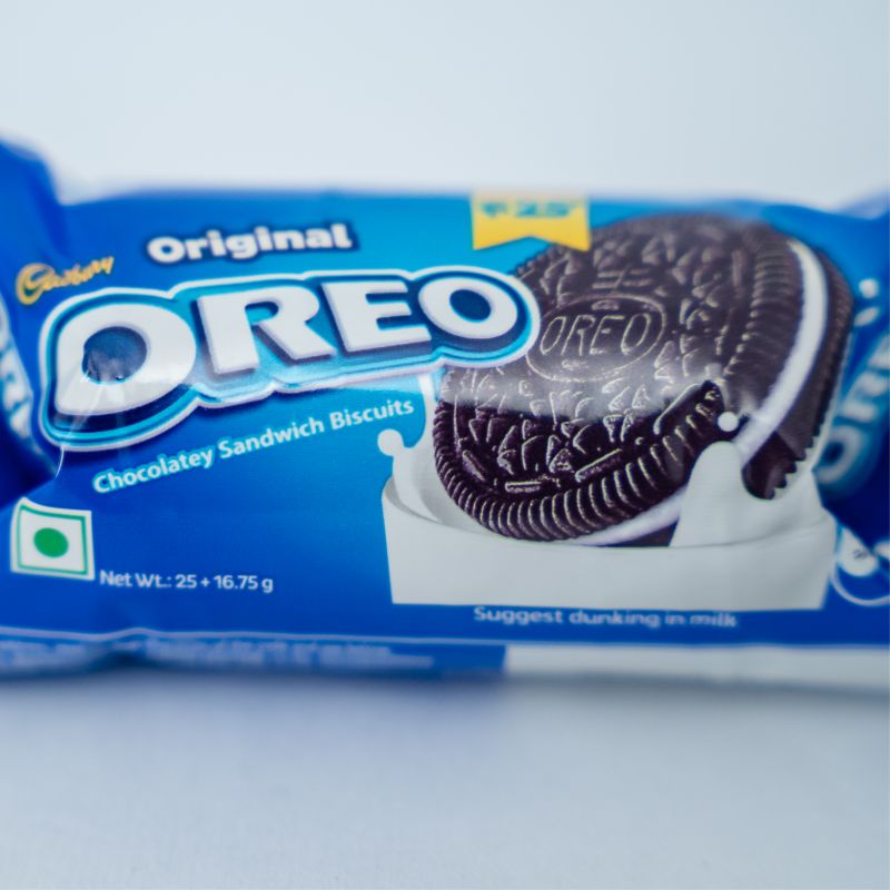 Oreo biscuit Rs 25