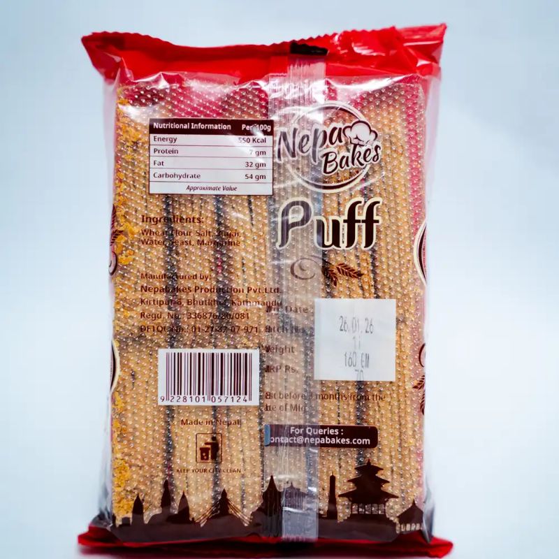 Nepali Bakes Puff(160gm)