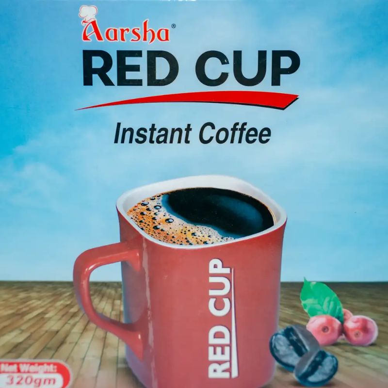 Red cup instant coffee