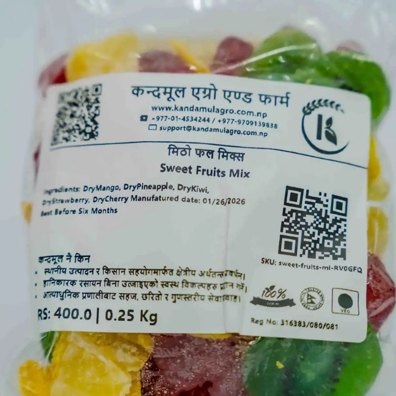 Mix Fruit(250gm)