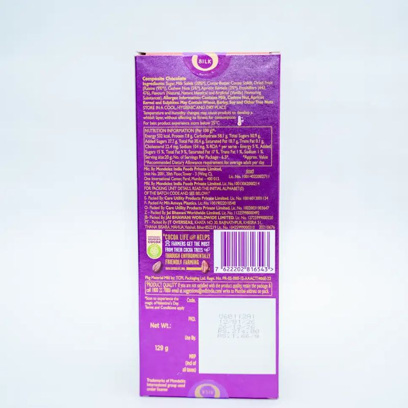 Dairy Milk Silk Fruit & Nuts(129gm)